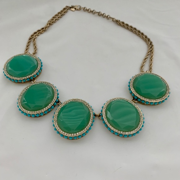 Turquoise statement necklace - Picture 4 of 4
